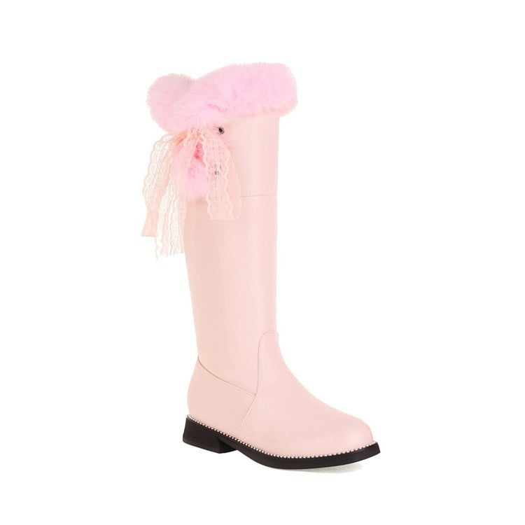 Simple Block-Heel Boots