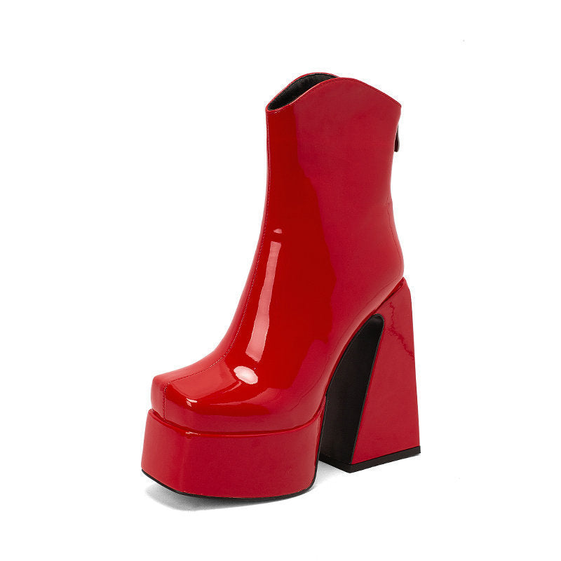 Light Block-Heel Boots