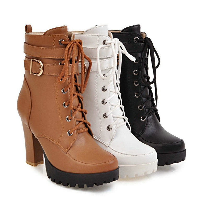Simple Side-Zip Boots