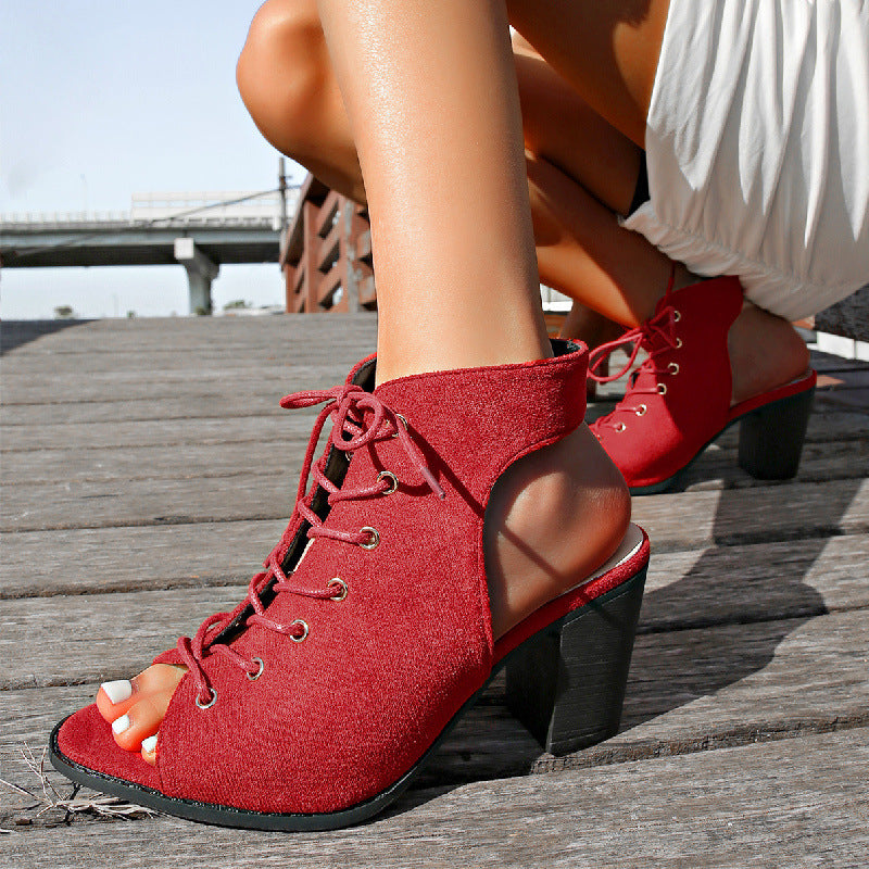 Clean Leather Sandals
