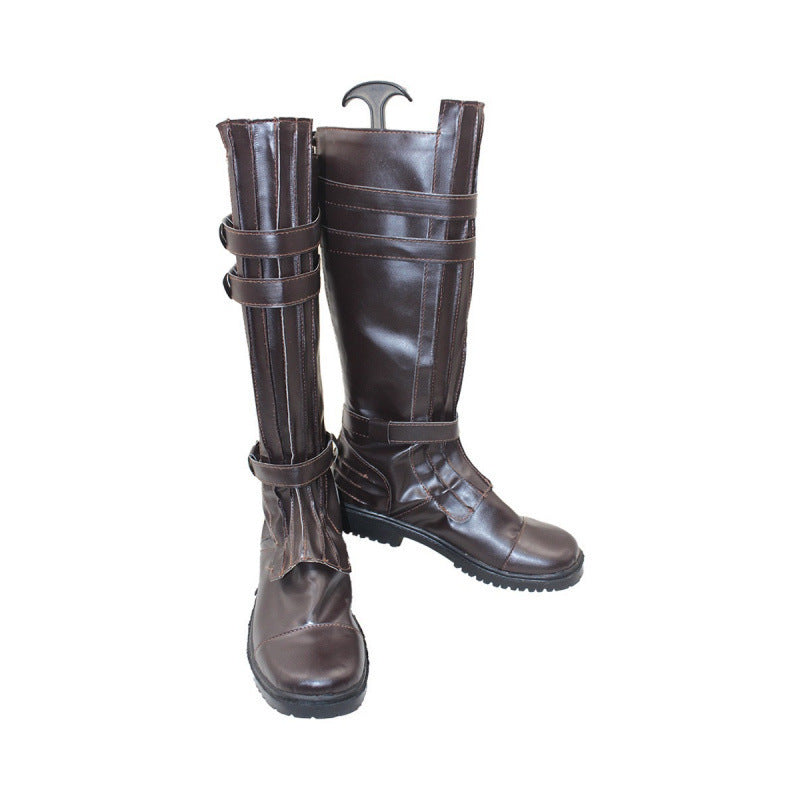 Walking Buckled Boots