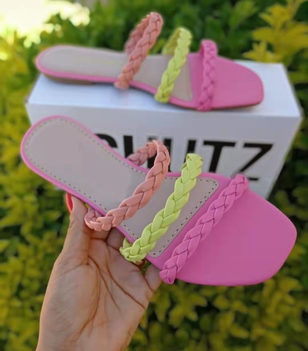 Casual Heeled Sandals