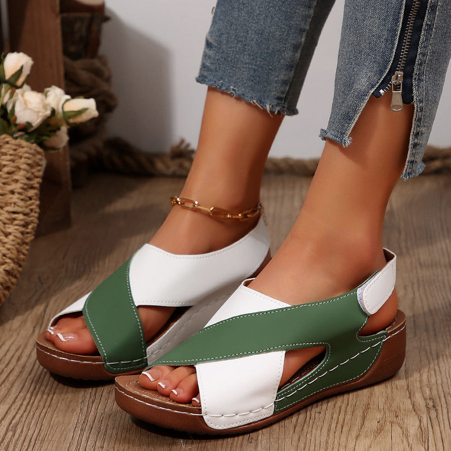 Daily Lace-Up Sandals
