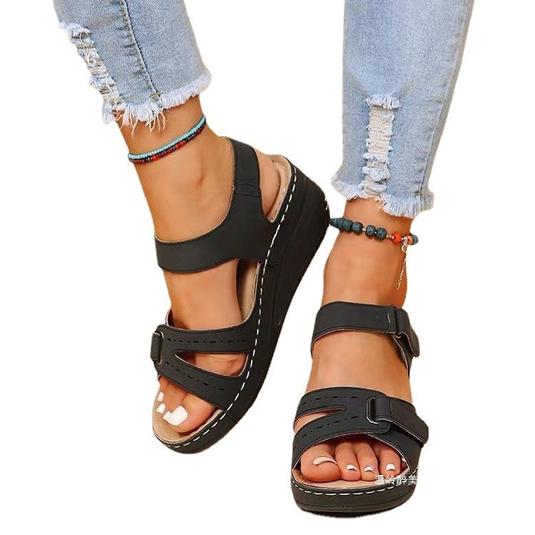 Vacation Wedge Sandals