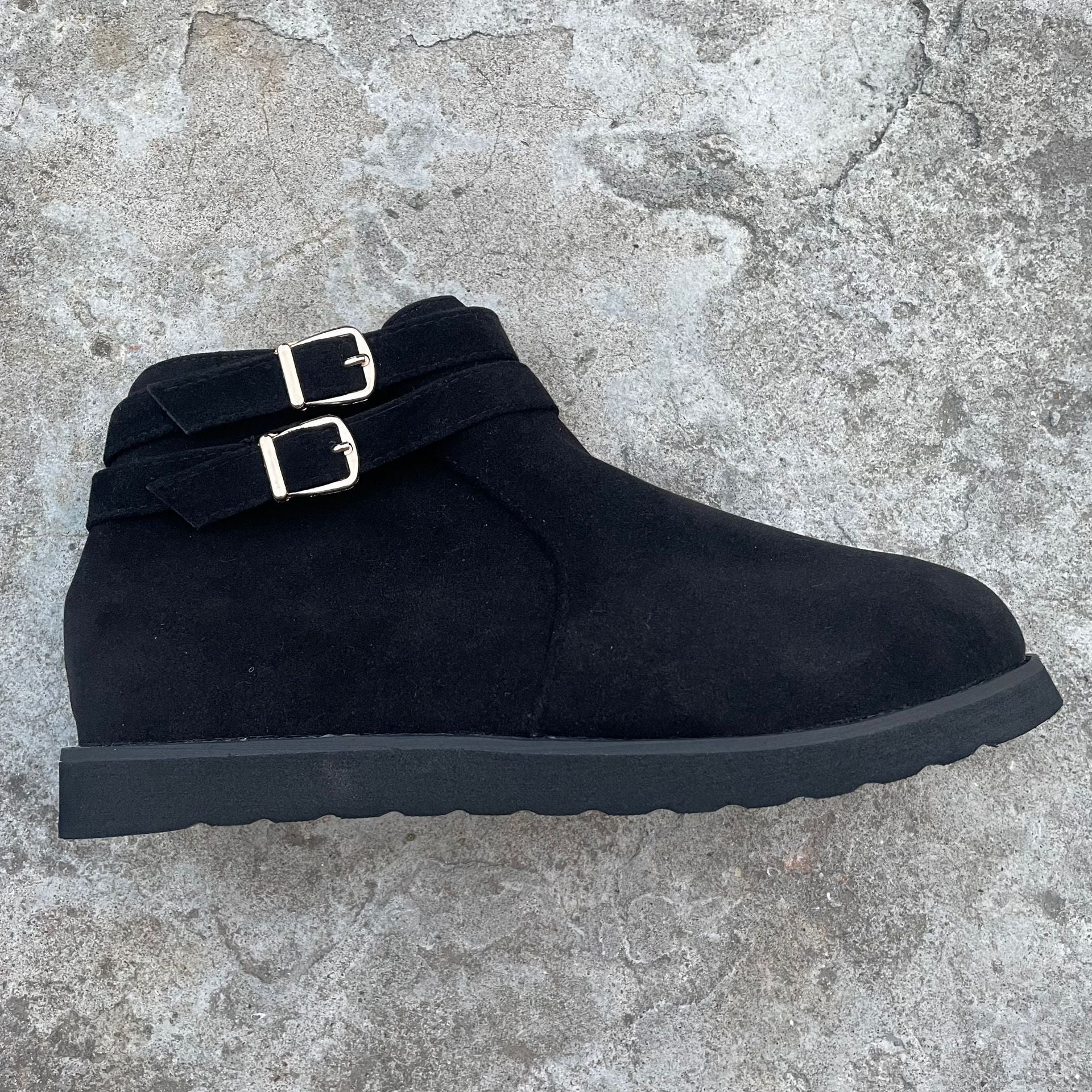 Warm Faux-Suede Boots