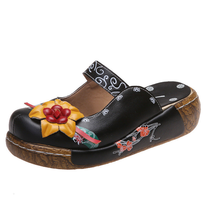 Comfortable Metallic Sandals