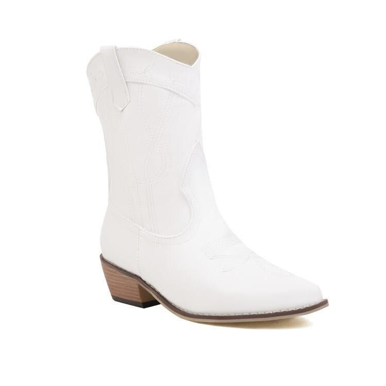 Modern Heeled Boots