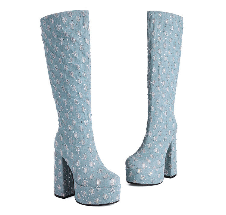 Simple Zip-Up Boots