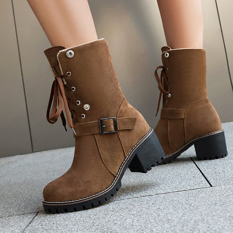 Resort Buckled Boots