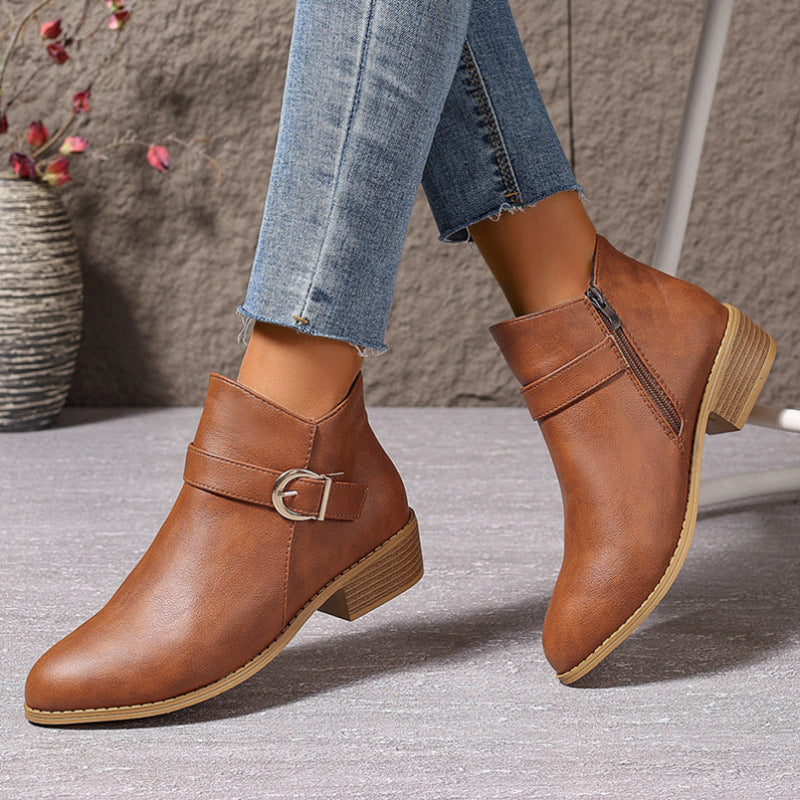 Natural Platform Boots