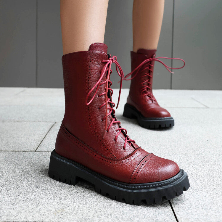 Relaxed Side-Zip Boots