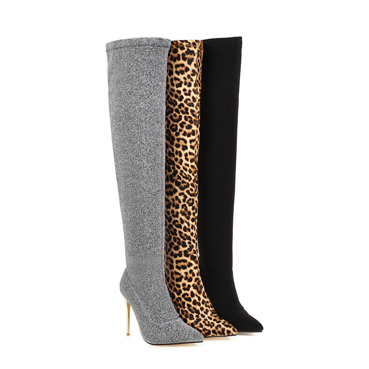 Minimal Heeled Boots