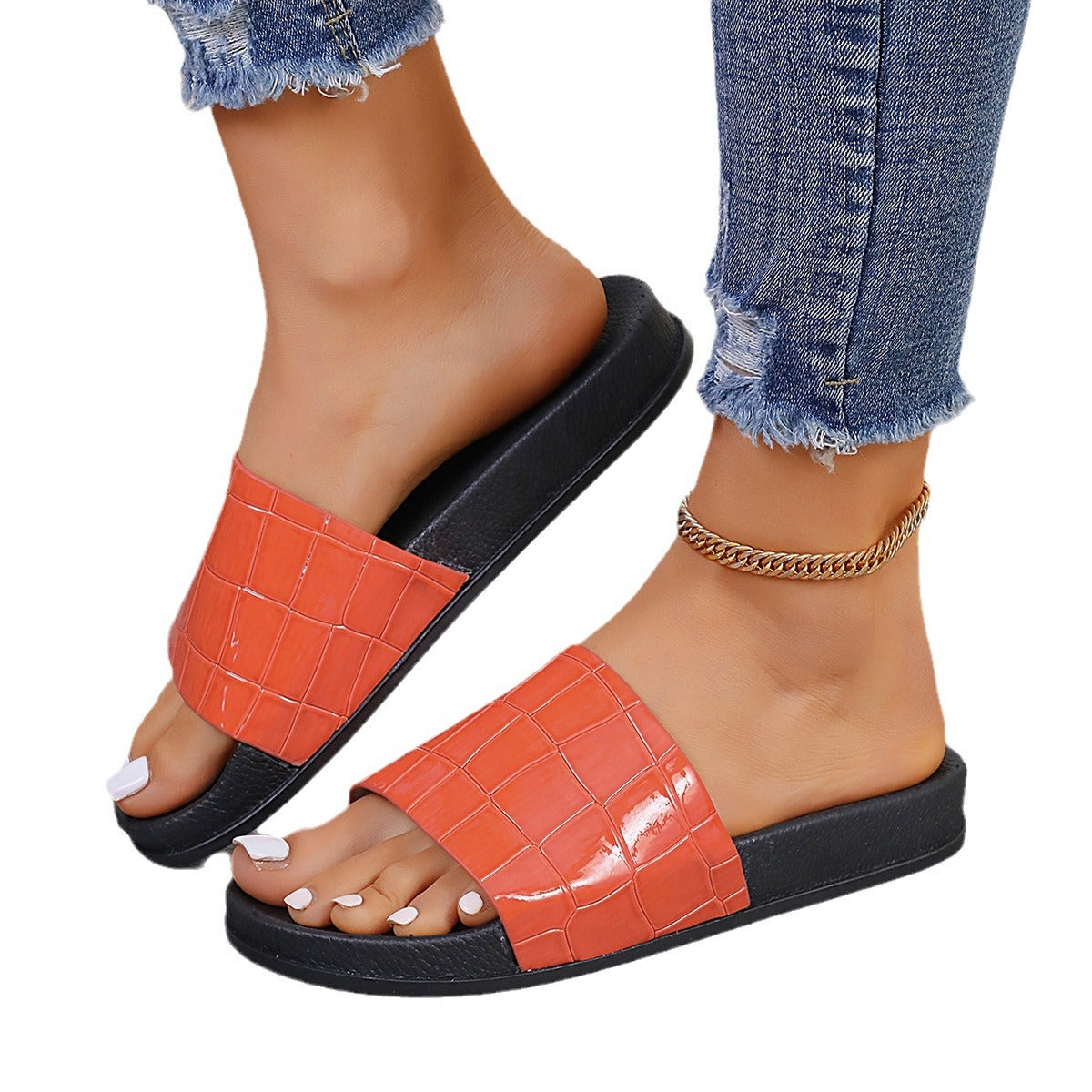 Simple Open-Toe Sandals