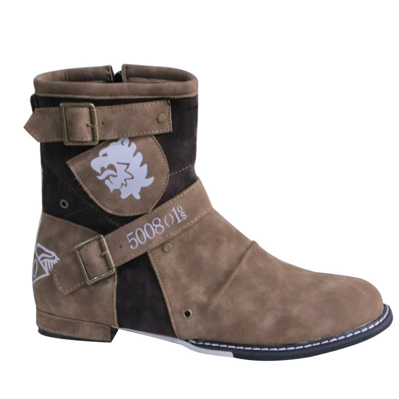 Relaxed Pointed Boots