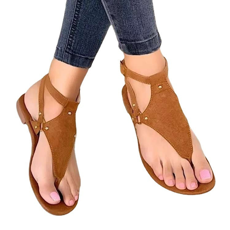 Vacation Metallic Sandals
