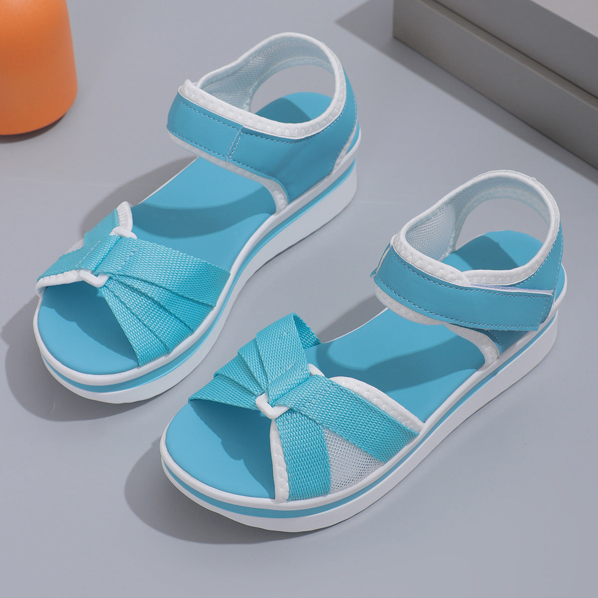 Warm Metallic Sandals