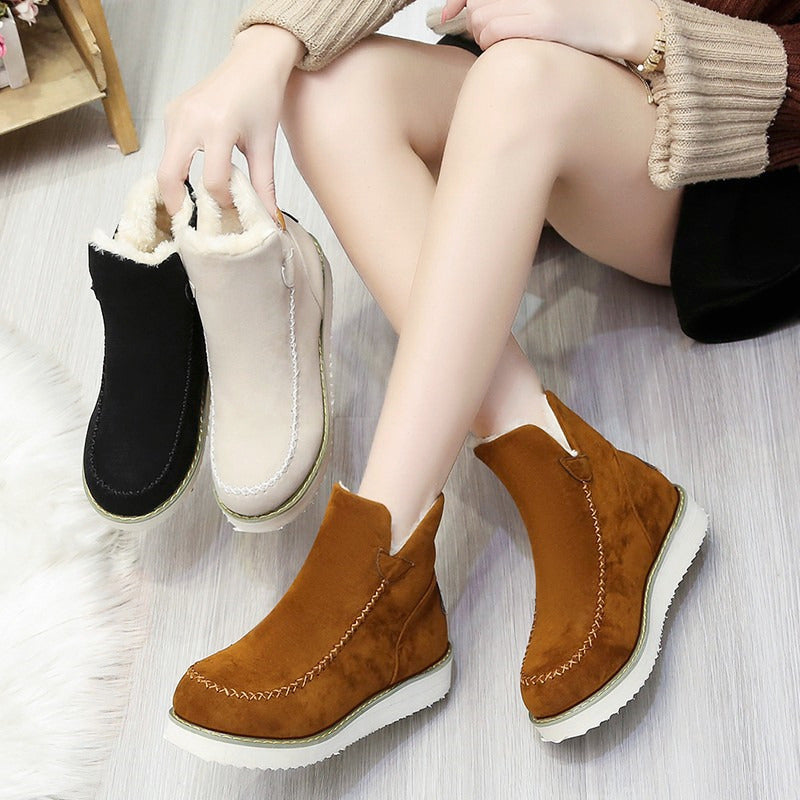 Breezy Buckled Boots