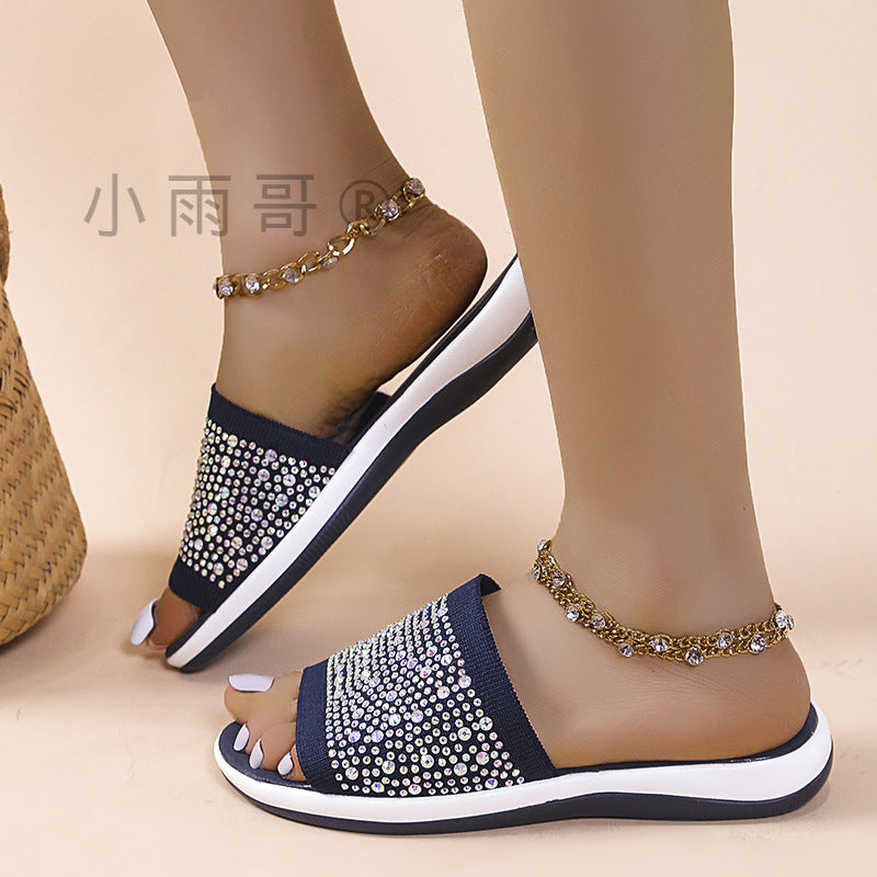 Airy Lace-Up Sandals