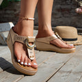 Light Platform Sandals