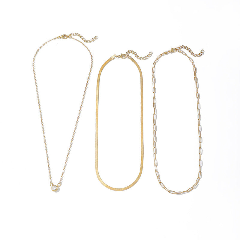 Natural Striped Set