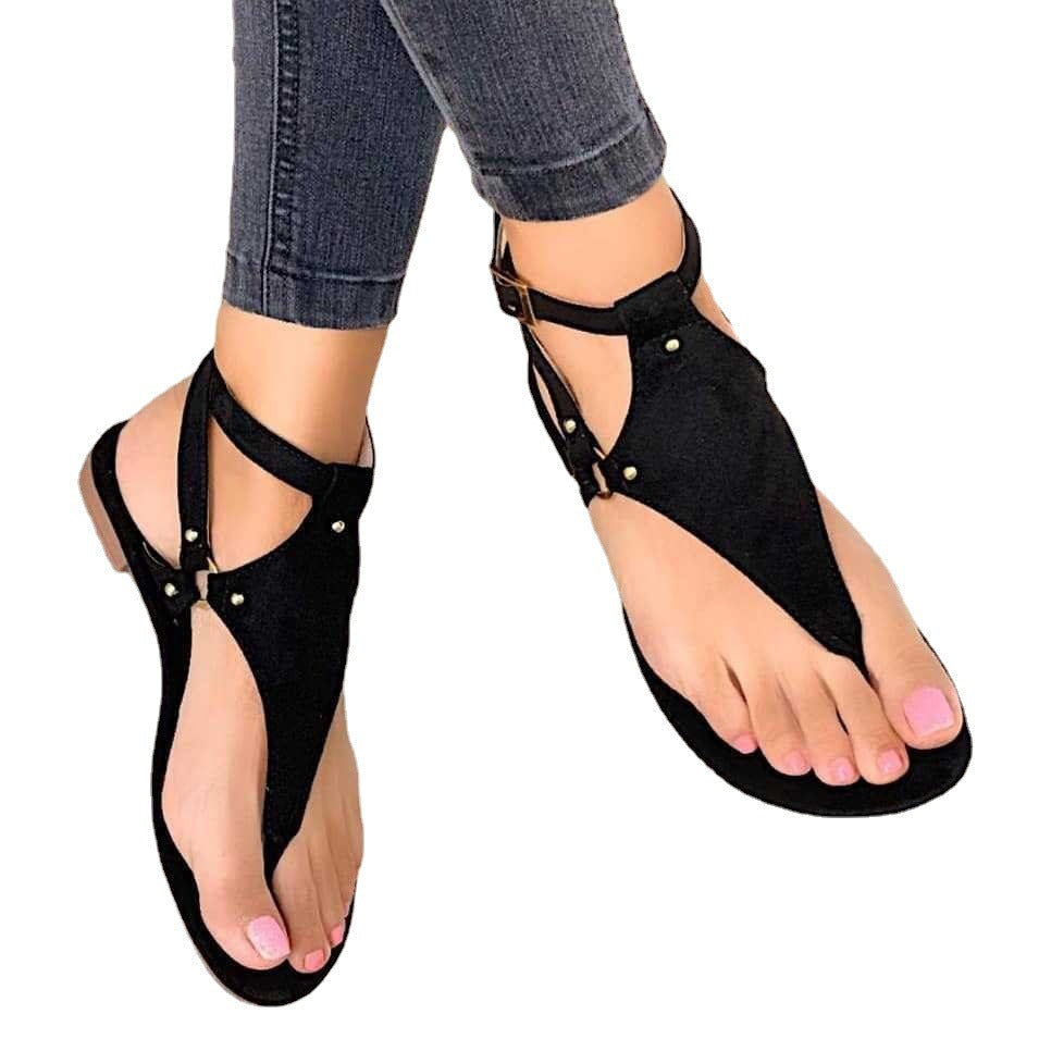 Vacation Metallic Sandals