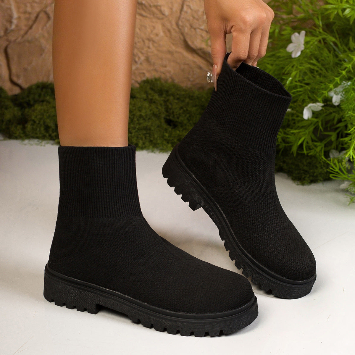 Summer Lug-Sole Boots