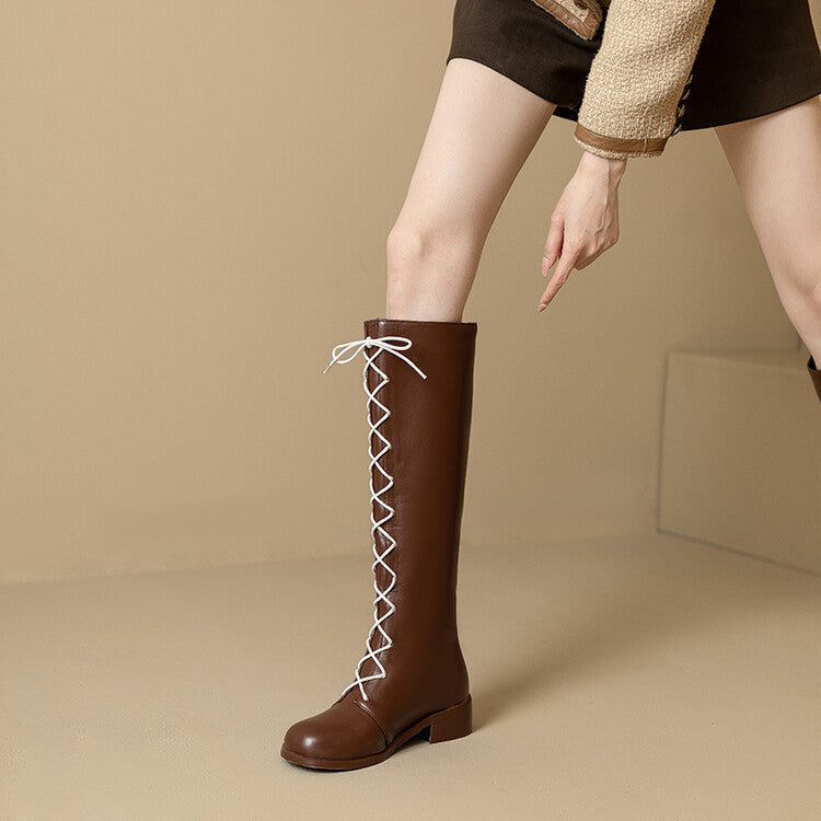 Natural Lug-Sole Boots