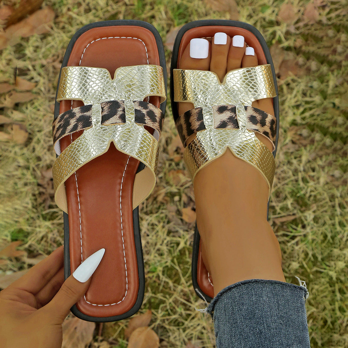 Fresh Leather Sandals