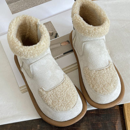 Simple Leather Boots