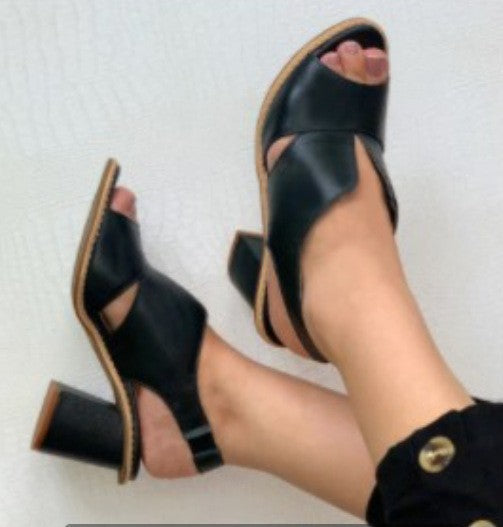 Modern Heeled Sandals