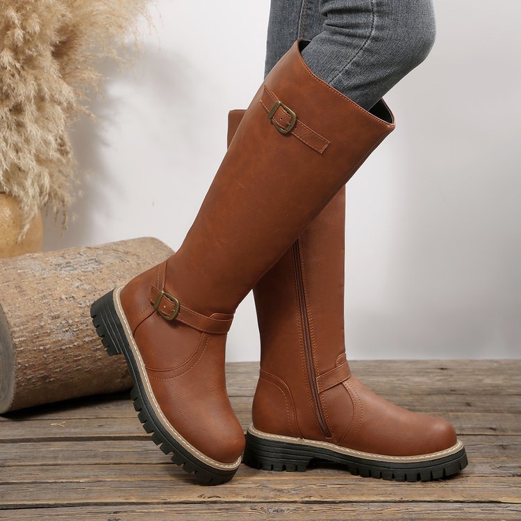 Travel Leather Boots