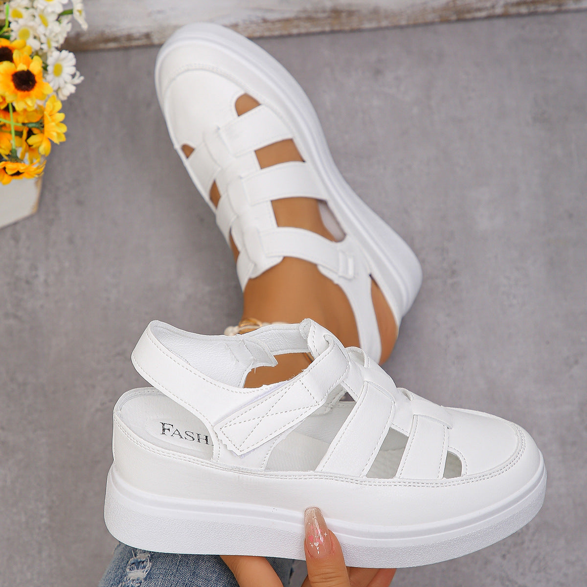 Brunch Metallic Sandals