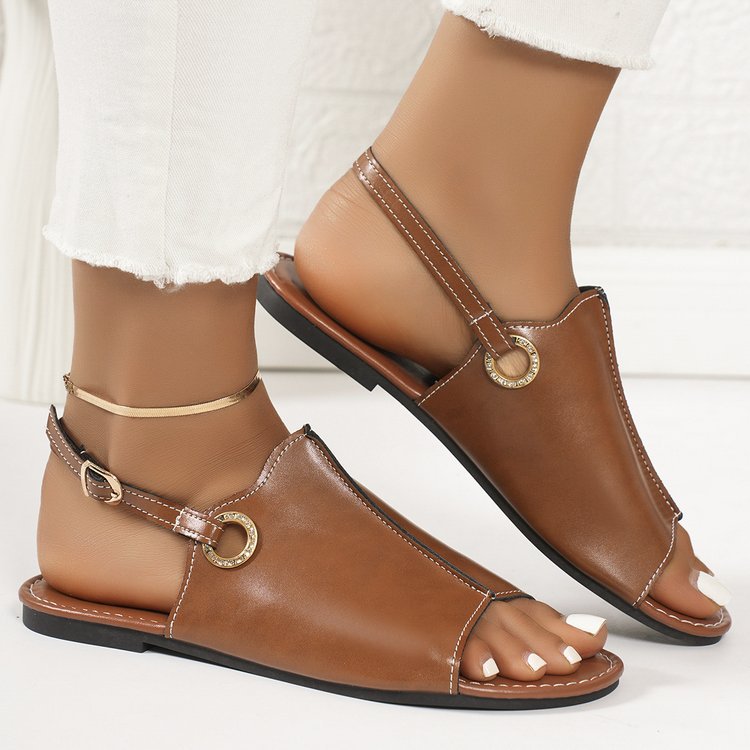Summer Metallic Sandals