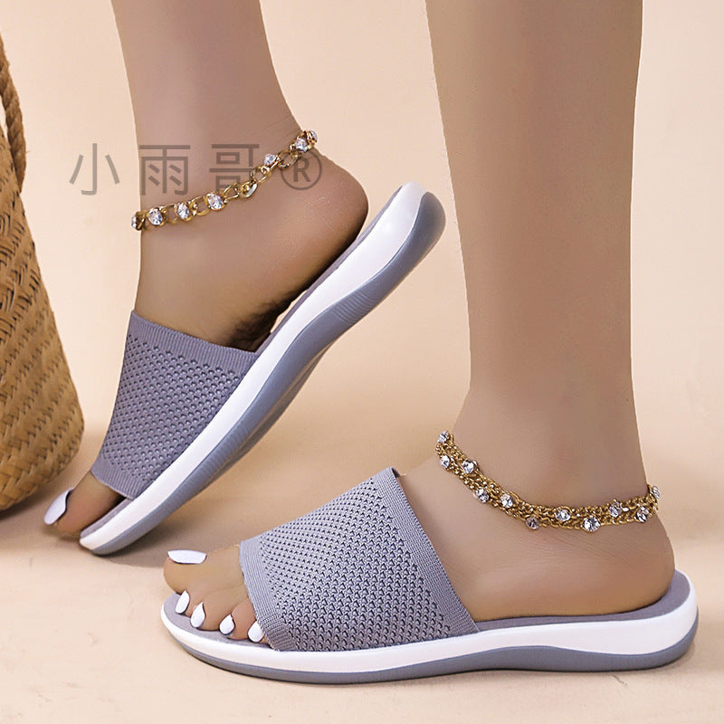 Airy Lace-Up Sandals