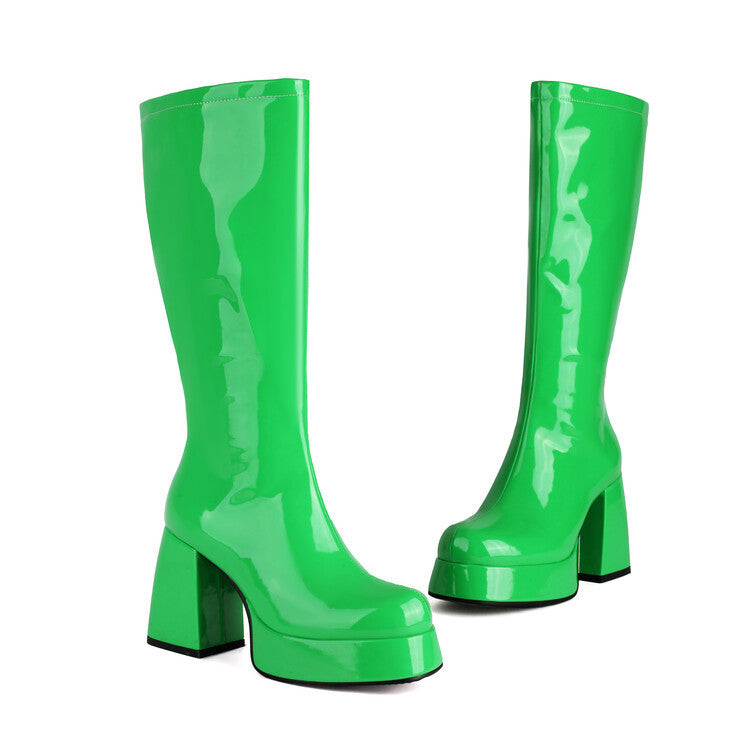 Fresh Zip-Up Boots