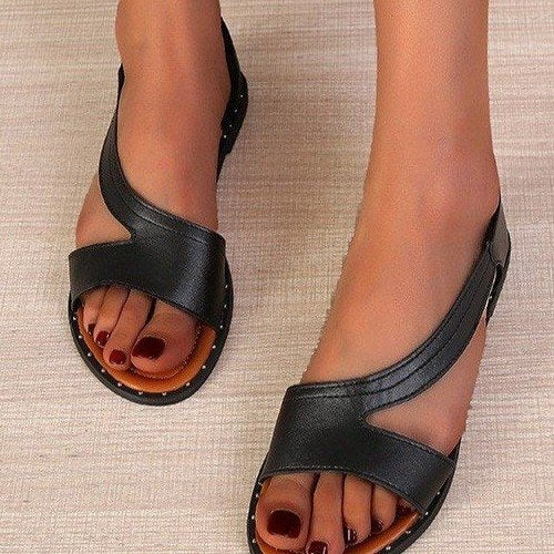 Easy Metallic Sandals