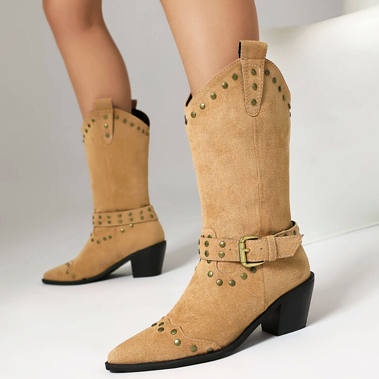 Comfortable Pointed Boots