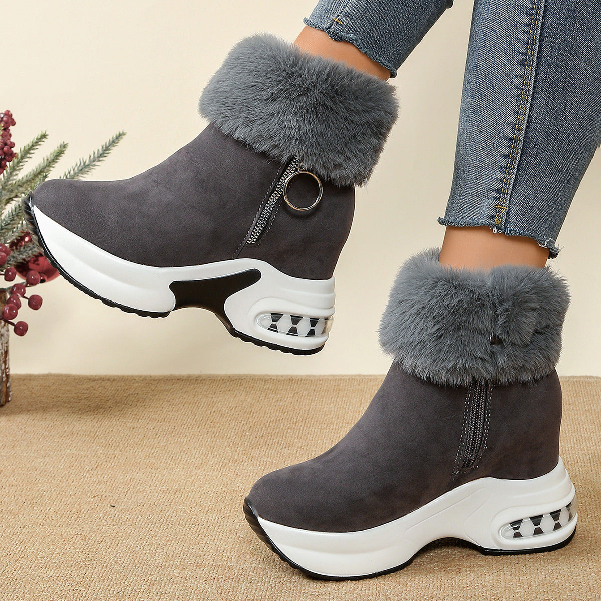Summer Block-Heel Boots