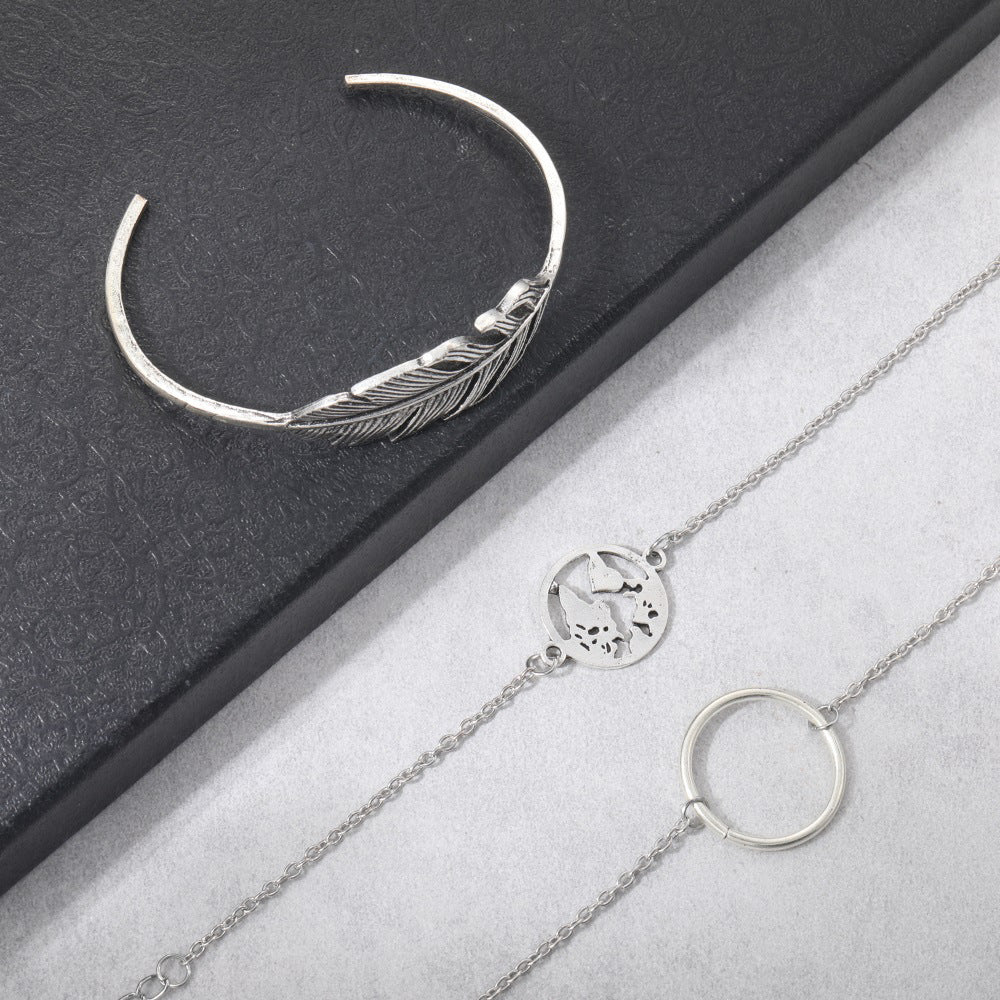 Natural Ribbed Set