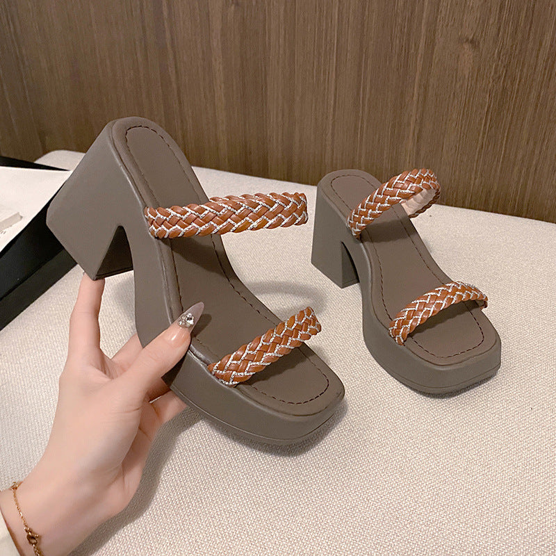Warm Wedge Sandals