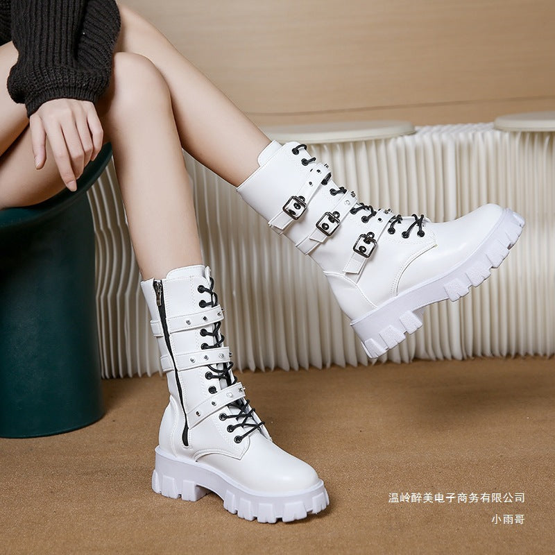 Fresh Zip-Up Boots