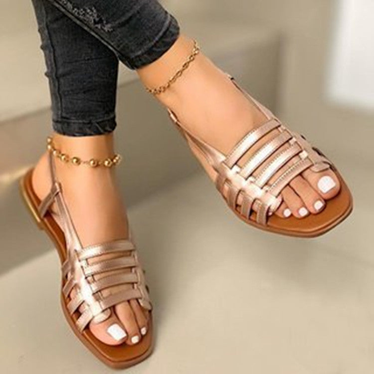 Natural Raffia Sandals