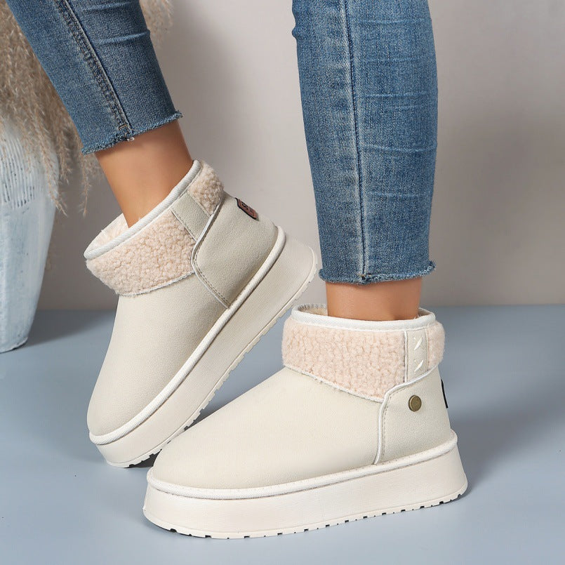 Beach Block-Heel Boots