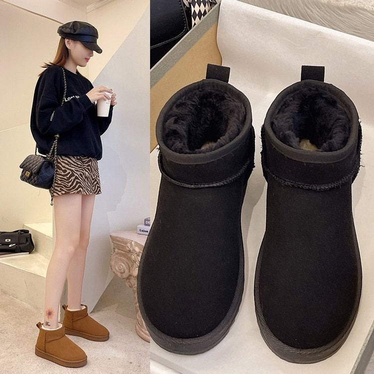 Natural Platform Boots
