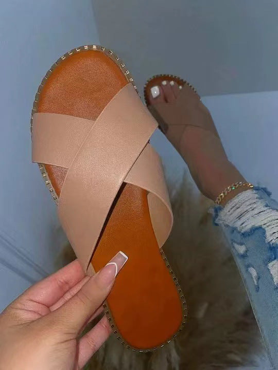 Relaxed Leather Sandals