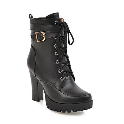 Simple Side-Zip Boots