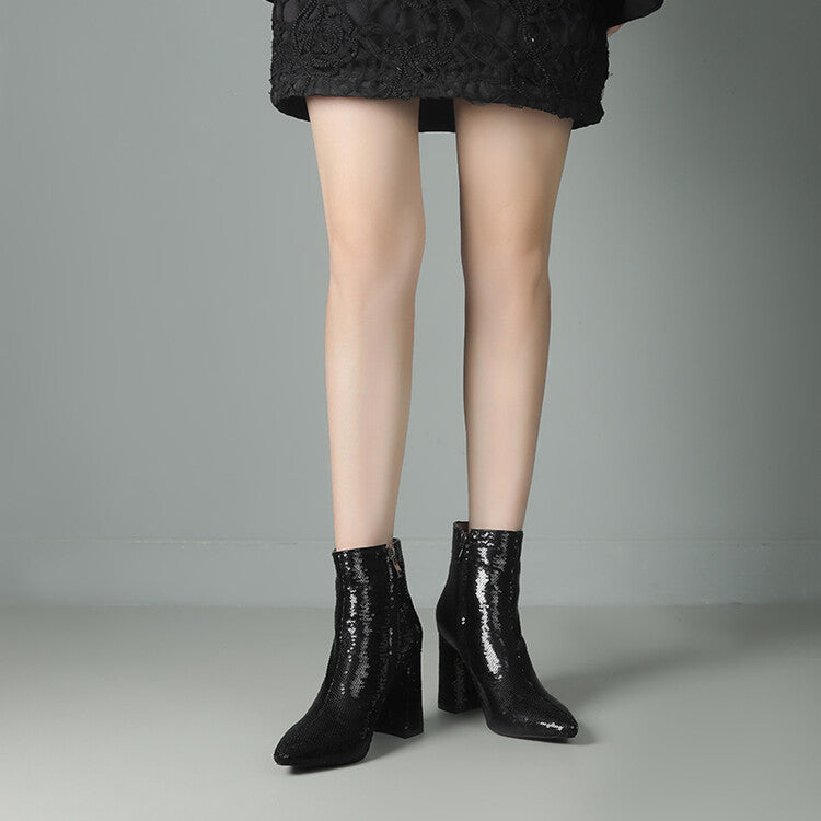 Modern Buckled Boots