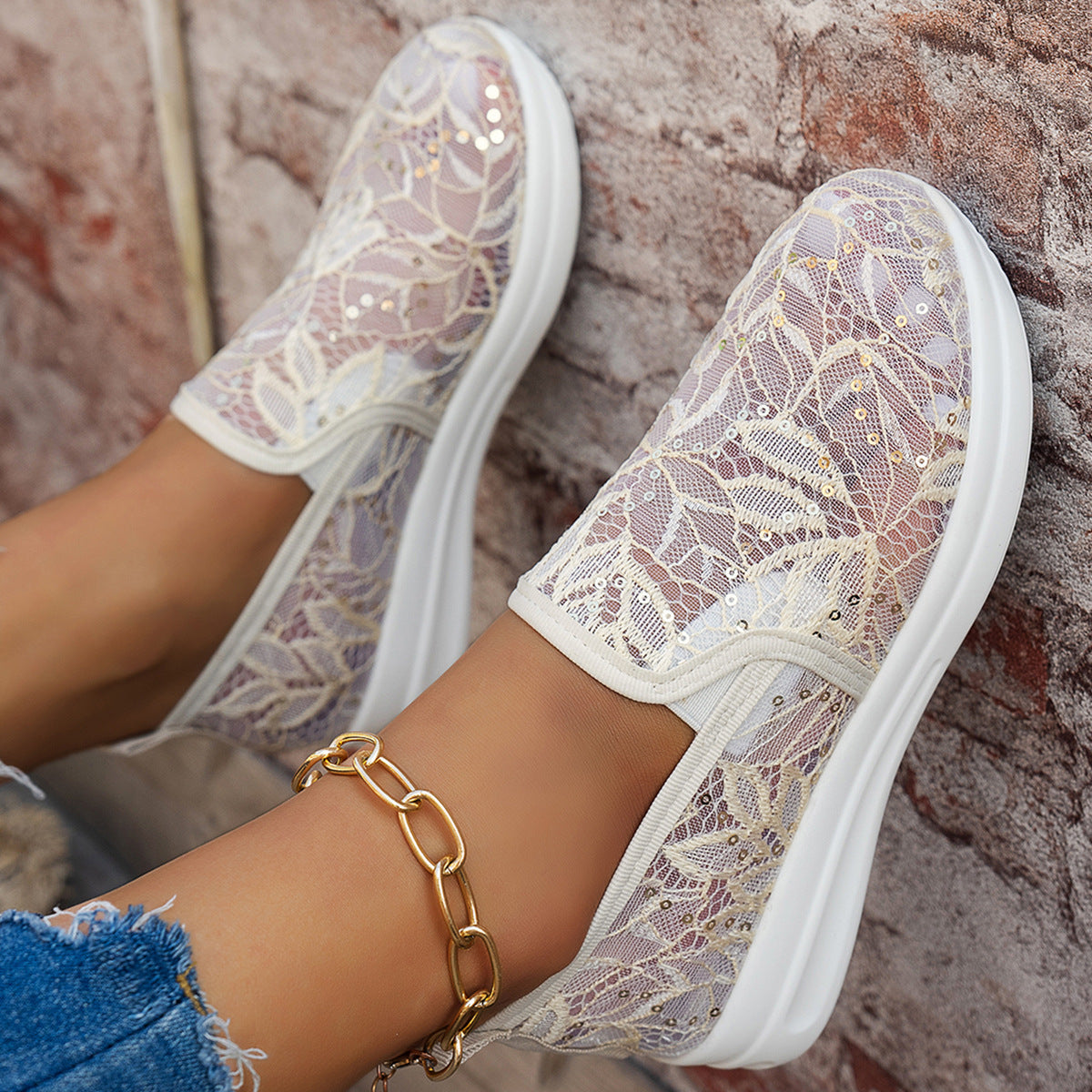 Sunny Platform Sneakers