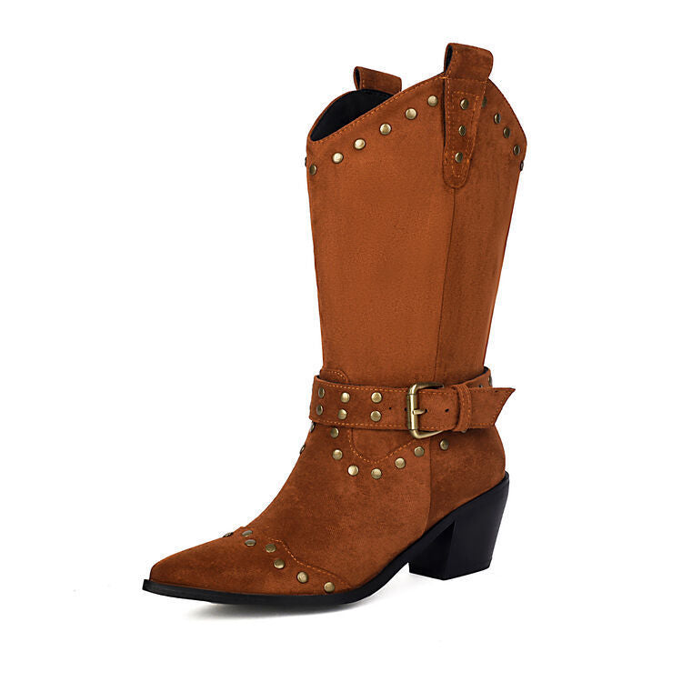 Comfortable Pointed Boots