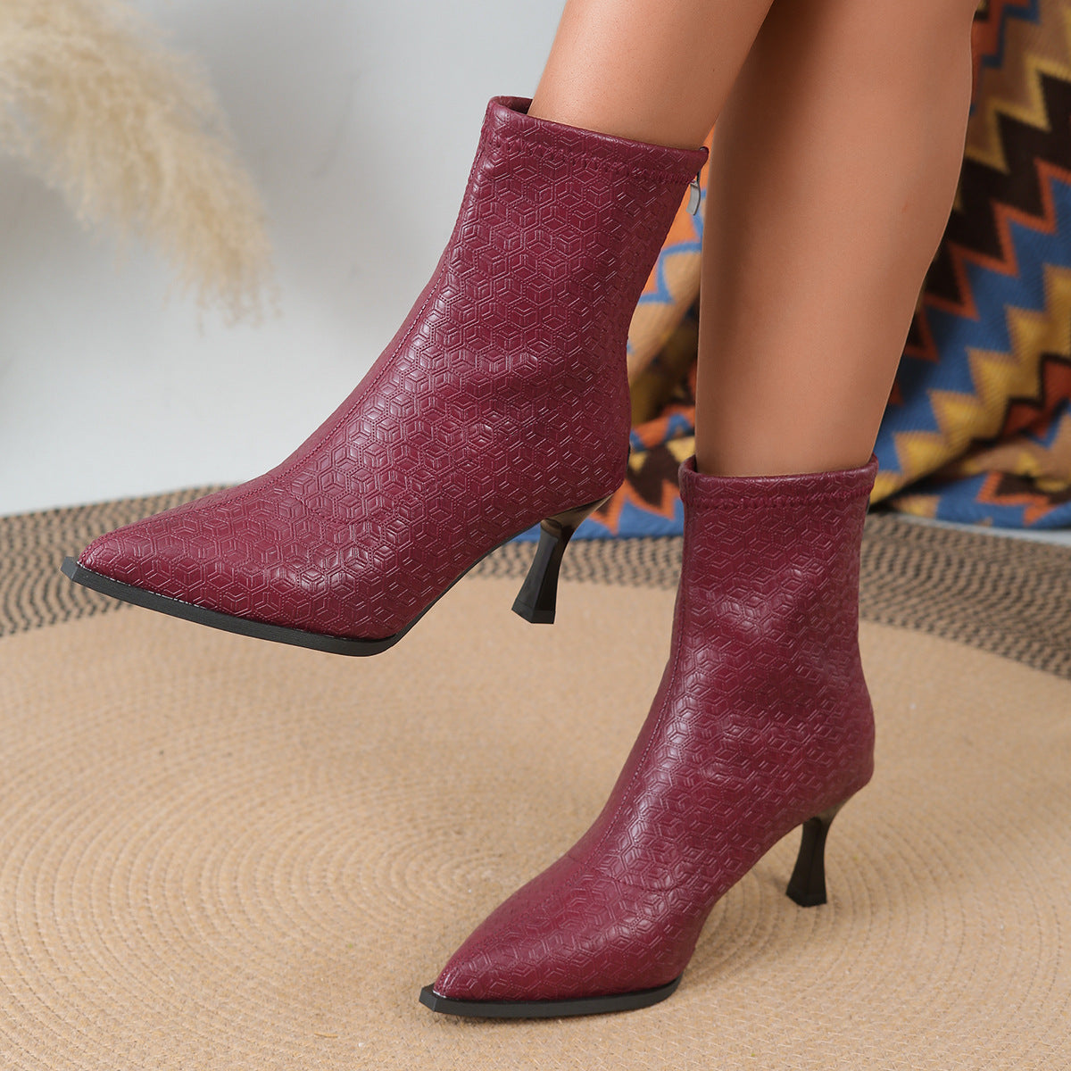 Modern Zip-Up Boots